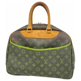 Louis Vuitton-Louis Vuitton Monogram Deauville Handbag-Brown