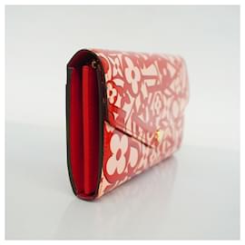 Louis Vuitton-Louis Vuitton Long Wallet in Pomme d'Amour-Red