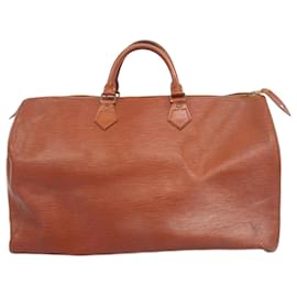 Louis Vuitton-Louis Vuitton Epi Speedy 40 Handbag-Brown