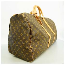 Louis Vuitton-Louis Vuitton Monogram Keepall 60 Boston Bag-Brown