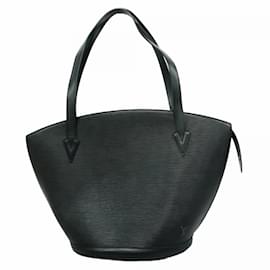 Louis Vuitton-Louis Vuitton Epi Saint Jacques Shoulder Bag-Black