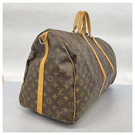 Louis Vuitton-Louis Vuitton Monogram Keepall Bandouliere 60-Brown