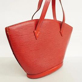 Louis Vuitton-Louis Vuitton Epi Saint Jacques Handbag-Red