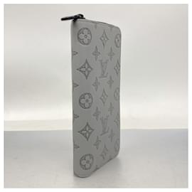 Louis Vuitton-Louis Vuitton Long Wallet Monogram Shadow Zippy Vertical-Brown