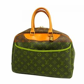 Louis Vuitton-Louis Vuitton Monogram Deauville Handbag-Brown