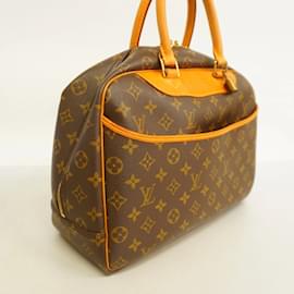 Louis Vuitton-Louis Vuitton Monogram Deauville Handbag-Brown
