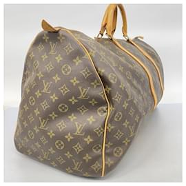 Louis Vuitton-Louis Vuitton Monogram Keepall 60 Boston Bag-Brown