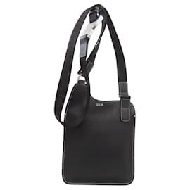 Christian Dior-Christian Dior Bee Saddle Shoulder Bag-Black