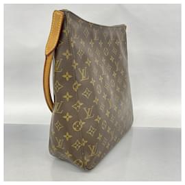 Louis Vuitton-Louis Vuitton Monogram Looping GM Shoulder Bag-Brown