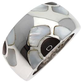 Van Cleef & Arpels-Van Cleef & Arpels 18K White Gold Band Ring-Golden