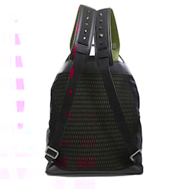 Christian Louboutin-Sac à dos en nylon clouté Christian Louboutin-Noir