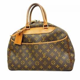Louis Vuitton-Louis Vuitton Monogram Deauville Handbag-Brown