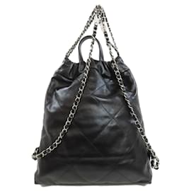 Chanel-Chanel 22 Lambskin Backpack-Black