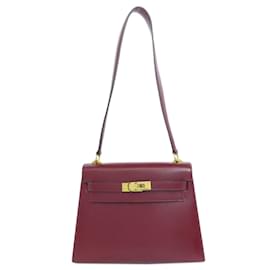Hermès-Sac à épaule Mini Kelly d'Hermès-Bordeaux