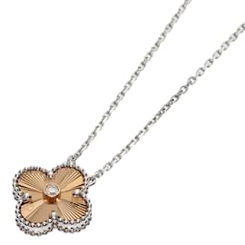 Van Cleef & Arpels-Van Cleef & Arpels Alhambra 2024 Holiday Limited Edition Necklace-Golden
