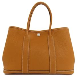 Hermès-Sac Tote TPM Hermes en cuir Negonda-Marron