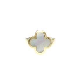 Van Cleef & Arpels-Van Cleef & Arpels Pure Alhambra Ring-Golden