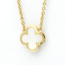 Van Cleef & Arpels-Van Cleef & Arpels Pure Alhambra Necklace-Golden