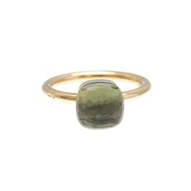 Pomellato-Pomellato Nude Petite Ring with Prasiolite-Silvery,Golden