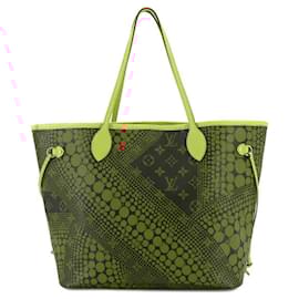 Louis Vuitton-Louis Vuitton Monogram Wave Neverfull MM Tote Bag-Red,Monogram