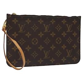 Louis Vuitton-LOUIS VUITTON Monogram Neverfull MM Pouch Accessory Pouch LV Auth BD1110-Monogram
