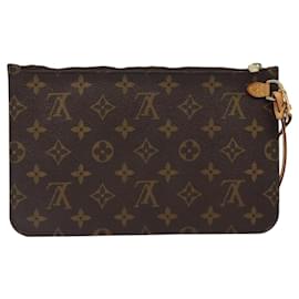 Louis Vuitton-LOUIS VUITTON Monogram Neverfull MM Pouch Accessory Pouch LV Auth BD1110-Monogram