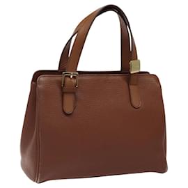 Autre Marque-Burberrys Hand Bag Leather Brown Auth nb320-Brown