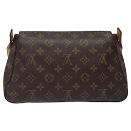 Louis Vuitton-LOUIS VUITTON Monogram Mini Looping Shoulder Bag M51147 LV Auth 116171-Monogram