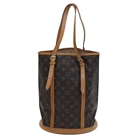 Louis Vuitton-LOUIS VUITTON Monogram Bucket GM Shoulder Bag M42236 LV Auth 116157-Monogram