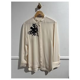 ALEXANDER MCQUEEN Tops T.Internacional S Sintético Blanco