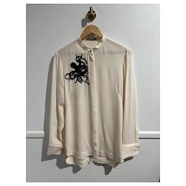 Alexander Mcqueen-ALEXANDER MCQUEEN Tops T.International S Synthetic-White