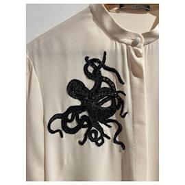 Alexander Mcqueen-ALEXANDER MCQUEEN Tops T.International S Synthetic-White