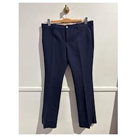 Gucci-GUCCI Trousers T.International M Wool-Blue