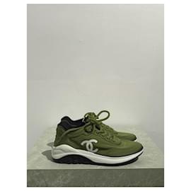 Chanel-CHANEL Trainers T.EU 36 Cloth-Red