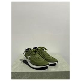 Chanel-CHANEL Trainers T.EU 36 Cloth-Red