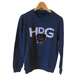 Givenchy-GIVENCHY Knitwear & sweatshirts T.International XS Cotton-Blue
