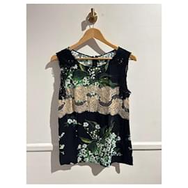Dolce & Gabbana-DOLCE & GABBANA Tops T.International L Viscose-Black