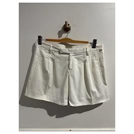 Burberry-BURBERRY Shorts T.International M Cotton-White