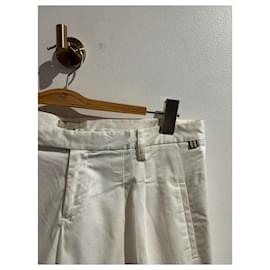 Burberry-BURBERRY Shorts T.International M Cotton-White