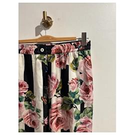 Dolce & Gabbana-DOLCE & GABBANA Trousers T.International M Synthetic-Black