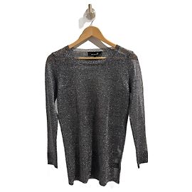 ISABEL MARANT Top T.International M Sintetico Argento