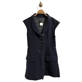 CHANEL Jackets T.International XL Wool Blue
