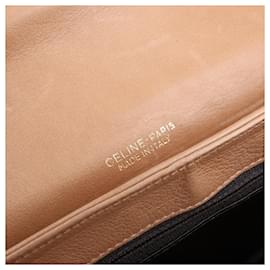 Céline-Celine Triomphe Quilted Leather Crossbody Bag in Camel-Camel