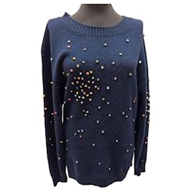 Chanel-Chanel Cashmere Sweater-Blue