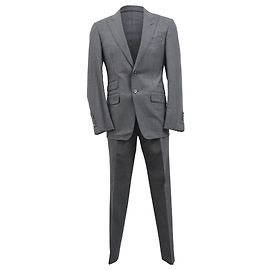 Tom Ford O’Connor Single Breasted Blazer & Pant Suit in Grey Wool Grey