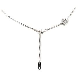 Louis Vuitton-Louis Vuitton Infinity Dot Necklace M01089-Silvery,Metallic