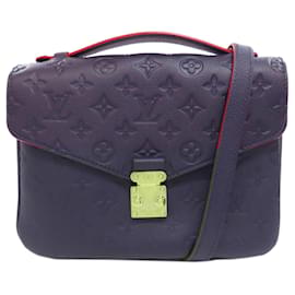 Louis Vuitton-Louis Vuitton M44071 Pochette Metis Handbag-Navy blue