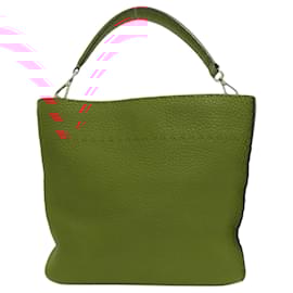 Fendi-Sac à main Fendi Selleria-Rouge