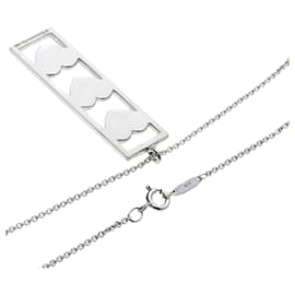 Tiffany & Co-Colar Placa Triplo Coração Tiffany & Co.-Prata