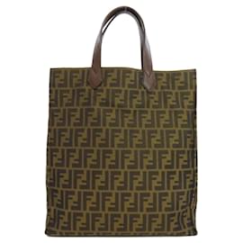 Fendi-Sac fourre-tout Fendi Zucca Pattern-Marron